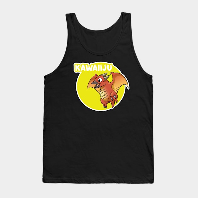 Kawaii Rodan Tank Top by Nerdology